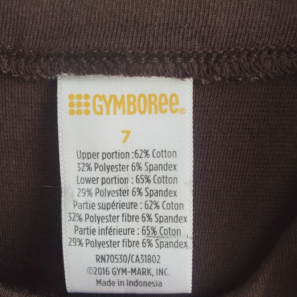 3/$25 Gymboree leopard bottom cotton spandex shift dress size 7 - Picture 4 of 4